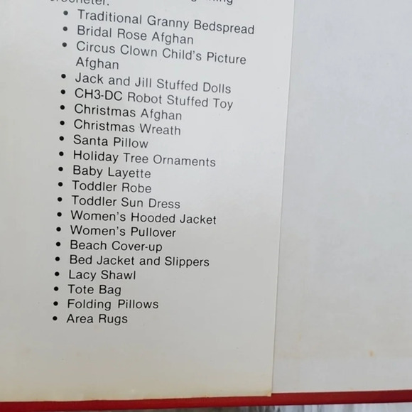 Vintage‎ Christmas Crochet Book - Picture 6 of 8